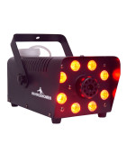 Maquina De Humo Inalámbrica Leds Rgb Elegible Alto Flujo