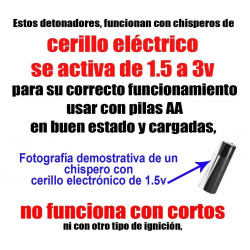 Detonador de Pirotecnia fria chisperos Inalambrico