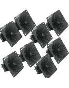 Tweeter agudo De Flor Cuadrado piezo electrico