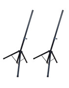2 Tripie Bafle Stand Pedestal Base Bocinas Profesional