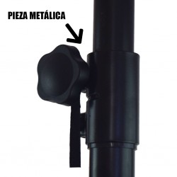 Tripie Para Bafle Todo Metalico Base Bocina Stand Negro