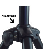 Tripie Para Bafle Todo Metalico Base Bocina Stand Negr...