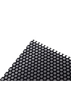 Rejilla bafle lamina perforada acero pintada 50x100cm C...