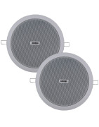 Bocina Ambiental Plafon 6.5 Pulgadas Con Transformador