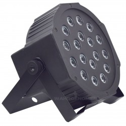 Cañon De Leds Reflector Rgb 18x1 Audioritmico Dmx Automatico