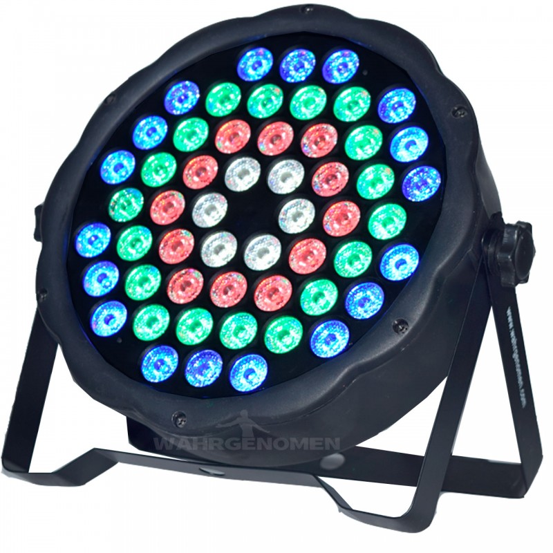 Cañon De Leds 54 Leds Rgbw 30w Audioritmico Dmx Automatico