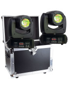 Set 2 Cabeza Movil Robotica Dj Spot Led Disco Dmx con Case