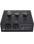 Interfaz De Audio Portatil Para Grabacion Instrumento Usb