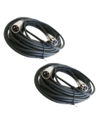 2 Pz Cable Para Microfono Luces Dmx Canon A Canon 15 Metros