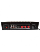 Kit Amplificador Sonido Ambiental Y 4 Bocinas Colgantes