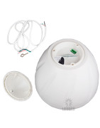 Kit Amplificador Y 4 Bocinas Colgantes Sonido Ambiental