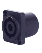 Conector Speakon Hembra Jack Tipo Neutrik 4pin Cuadrado 5pz