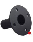4pz Hoyo Base Metalica Para Empotrar Tripies En Bafles