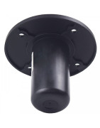 Base De Plástico Para Empotrar Tripies En Bafles 8 Pz