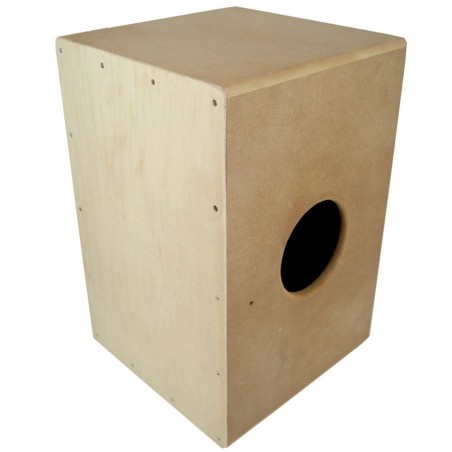 Cajón Peruano O Flamenco 2 En 1 Dual Doble Tapa De Golpeo