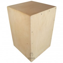 Cajón Peruano O Flamenco 2 En 1 Dual Doble Tapa De Golpeo