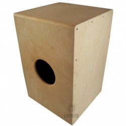 Cajón Peruano O Flamenco 2 En 1 Dual Doble Tapa De Golpeo