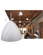 Kit Amplificador Y 4 Bocinas Colgantes Sonido Ambiental