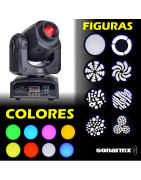 Set 2 Dj Cabeza Movil Robotica Spot Led Disco Dmx Con Case