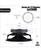 Bocina 12 Pulgadas P/ Bafles Line Array X Pieza