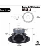 Subwoofer Bocina Woofer 12 Pulgadas Doble Bobina Spl