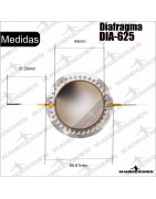 3pz Diafragma 44 Mm De Repuesto Para Driver 44mm Titani...