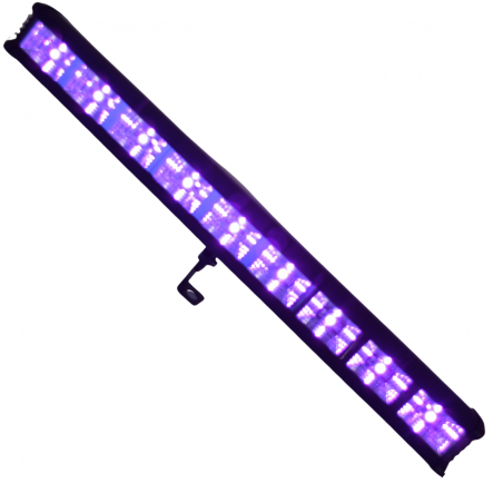 Barra Led Uv 9 Leds 5w Ultravioleta Luz Negra Neon Disco Dj