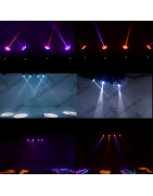 Set 2 Cabeza Movil Spot Led 60w Disco Dmx Con Case Robo...