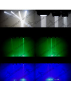 Set 2 Cabeza Movil Robotica Dj Spot Led Disco Dmx Con Bolsa