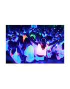 Barra Led Uv 9 Leds 5w Ultravioleta Luz Negra Neon Disco Dj