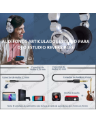 Audífonos Articulados Estereo Para Dj O Estudio Reversi...