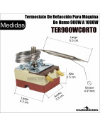 Termostato De Refaccion Para Maquina De Humo 900w A 100...