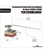 Termostato De Refaccion Para Maquina De Humo 1200w A 15...