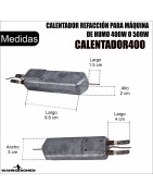 Calentador Refaccion Para Maquina De Humo 400w O 500w