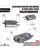 Calentador Refaccion Para Maquina De Humo 900w A 1000w