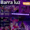 Barra Led Uv Luz Negra 18 Leds Ultravioleta 5w Neon Disco Dj