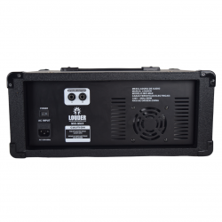 Mezcladora Consola Amplificada 6 Canales Bluetooth Usb/sd