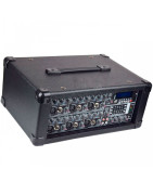 Mezcladora Amplificada 200 Watts Rms Bluetooth Usb/sd 6ch