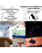 Microfono Profesional De Mesa Conferencia Ajustable P P...