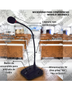 Microfono Profesional De Mesa Conferencia Ajustable P P...