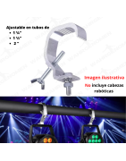 Clamp Hamburguesa Gancho Para Luces aluminio