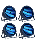 Cañon De 60 Leds Rgb 3 En 1 Audioritmico Multicolor Dmx 4pz