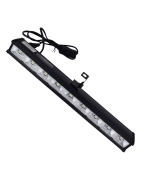 Paquete Luces Para Fiesta Maquina De Humo Barra Led Uv 2 Pz