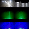 Set 4 Cabeza Movil Led Robotica Dj Spot Disco Dmx Con Bolsa