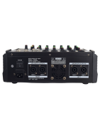 Mezcladora Amplificada 7 Canales Bluetooth 4 Salidas