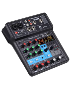 Mezcladora 4 Canales Pasiva Grabar Con Efectos Bt