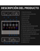 Interfaz De Audio Interface Para Grabacion Instrumento Usb