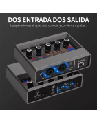 Interfaz De Audio Interface Para Grabacion Instrumento Usb