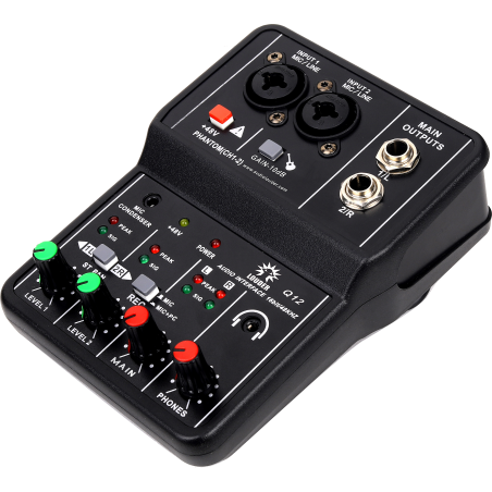 Interfaz De Audio Interface Para Grabacion Instrumento Usb