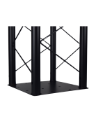 Estructura Perimetral Dj De 1m 30x30x1 Para Iluminacion